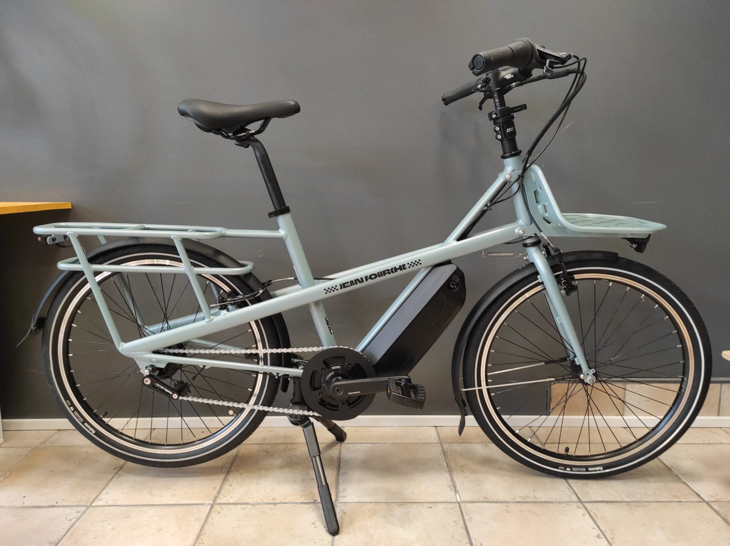 VAE Jean Fourche velo cargo electrique Virvolt