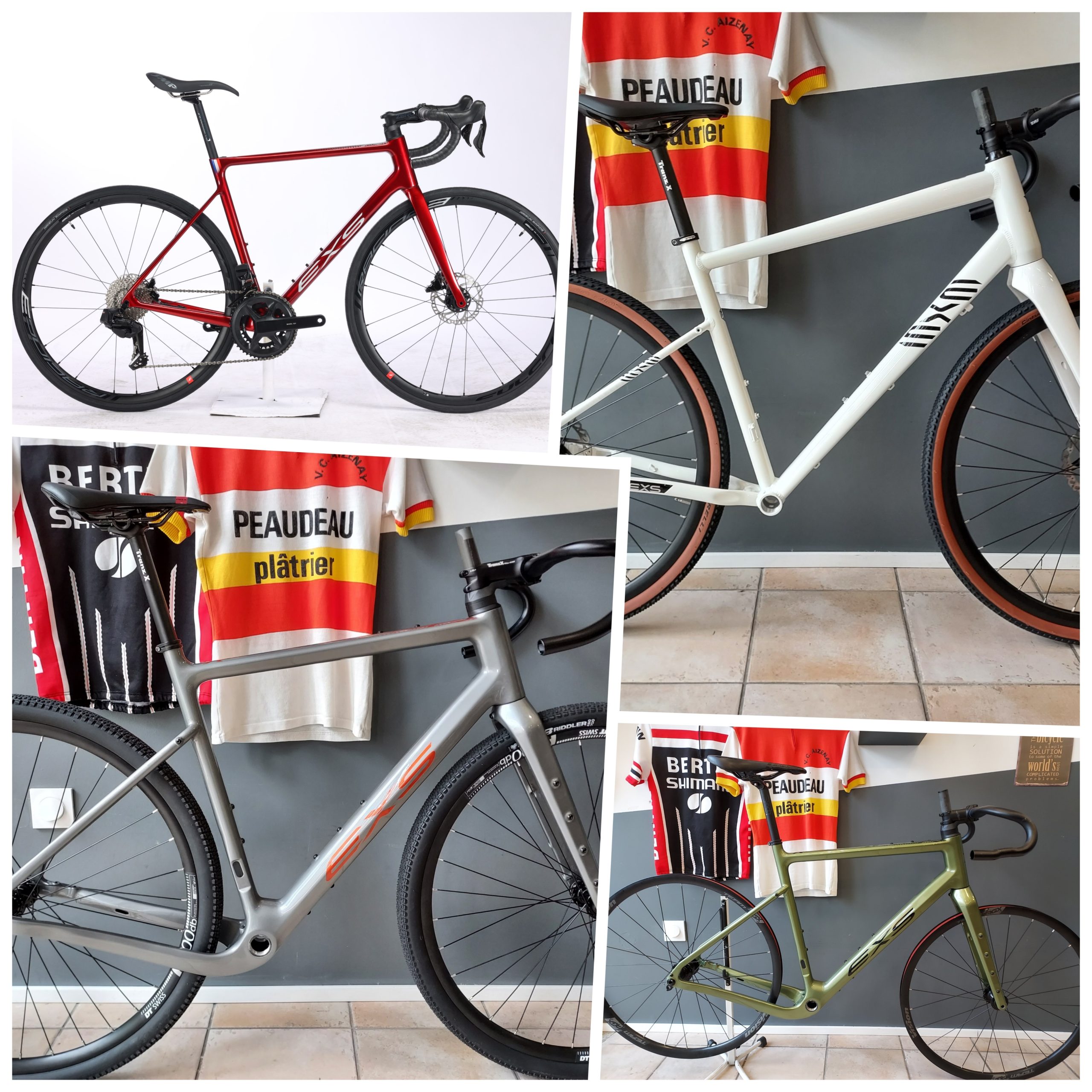 velomane montage a la carte exs route gravel allroad